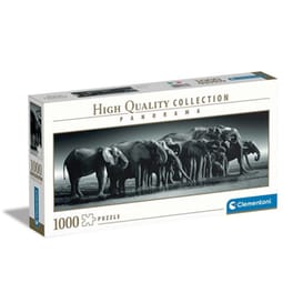 Παζλ Clementoni Panorama High Quality Collection Ελέφαντες (1000 Κομμάτια)