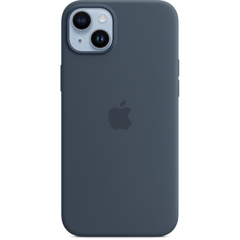 APPLE Θήκη Apple iPhone 14 Plus - Apple Silicone Case with MagSafe - Storm Blue