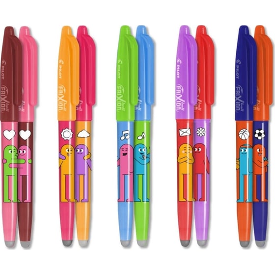Στυλό Υγρής Μελάνης Pilot Frixion Ball Erasable 0.7 mm Best Friends Μπλε image 1