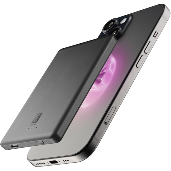 Powerbank Cellular LineMag Lite 5000 5.000mAh - Grey image 1