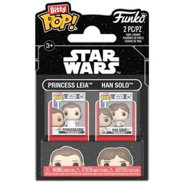 Funko Bitty Pop! - Star Wars - Princess Leia & Han Solo (2-pack)