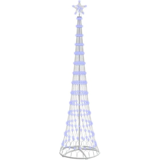Vidaxl Led Χριστουγεννιάτικο Δέντρο Μπλε 250 Cm Μέταλλο image 0