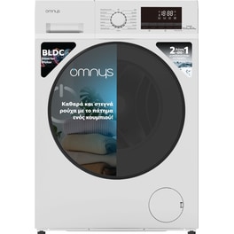 OMNYS WD-10W6DWH 10kg/6kg 1.400 Στροφές Λευκό Πλυντήριο Στεγνωτήριο