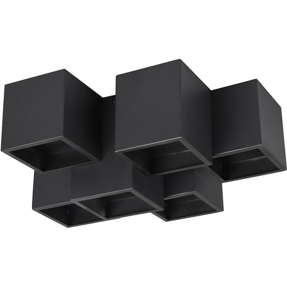 Σποτ Οροφής Trio Lighting Fernando 6xGU10 Μεταλλικό - Μαύρο image 1
