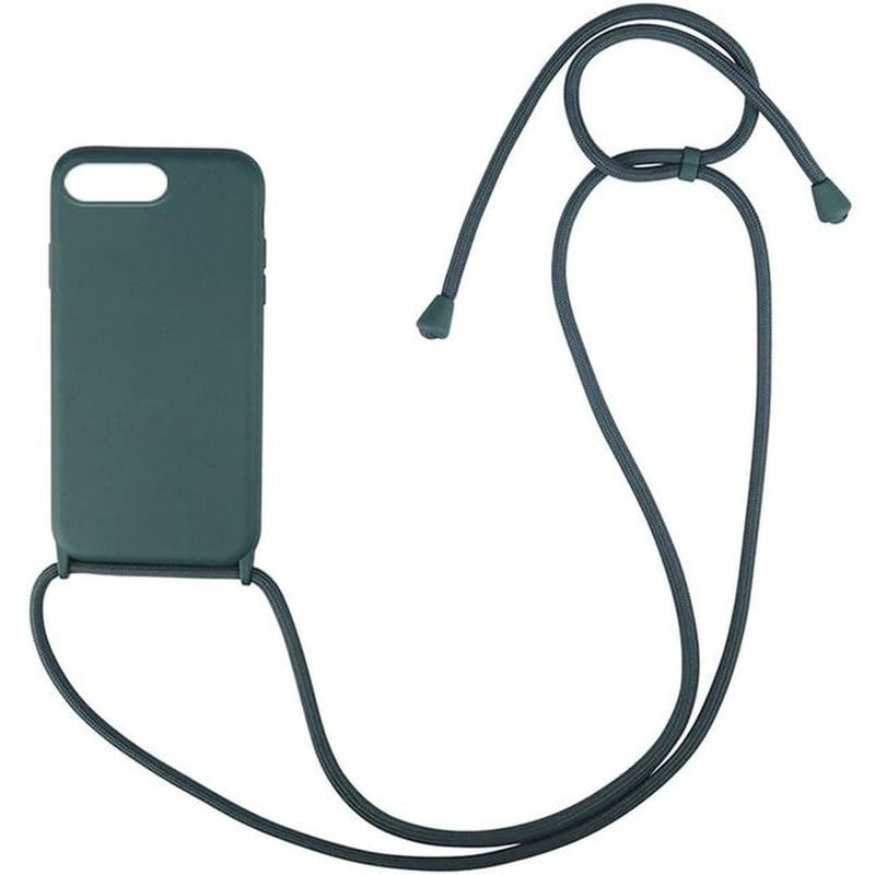 Θήκη Apple iPhone 8 Plus - Sonique Carryhang Με Κορδόνι - Πράσινο