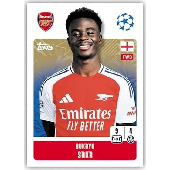 Topps Αυτοκόλλητα UEFA Champions League 24/25 1 Φακελάκι image 4