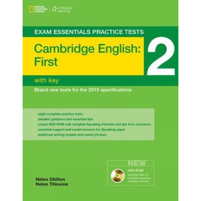 Exam Essentials Practice Tests- Cambridge English First 2 with DVD-ROM