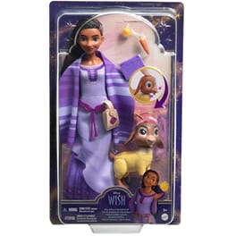 Mattel Disney Wish Κούκλα & Φίλος (HPX25)
