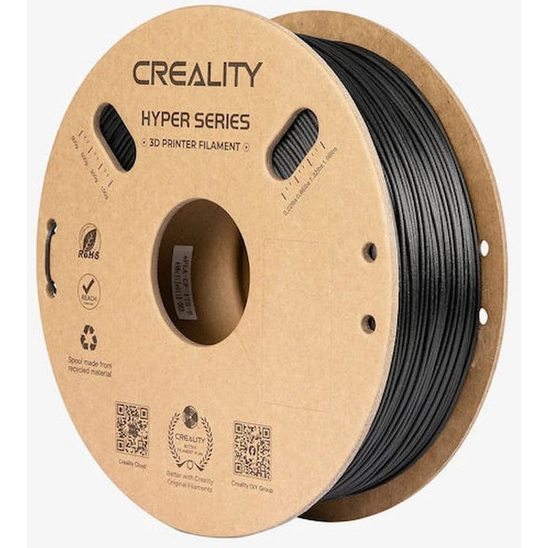Creality Νήμα 3D Εκτυπωτή Hyper PLA-CF 1kg 1.75mm - Μαύρο