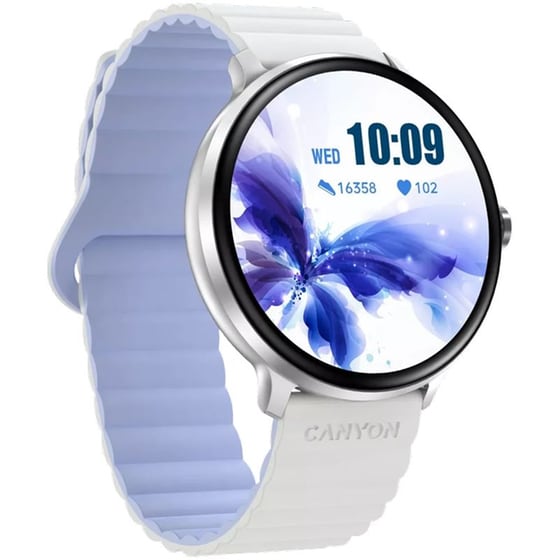Smartwatch Canyon Jacky SW-69 44mm - White/Blue image 1