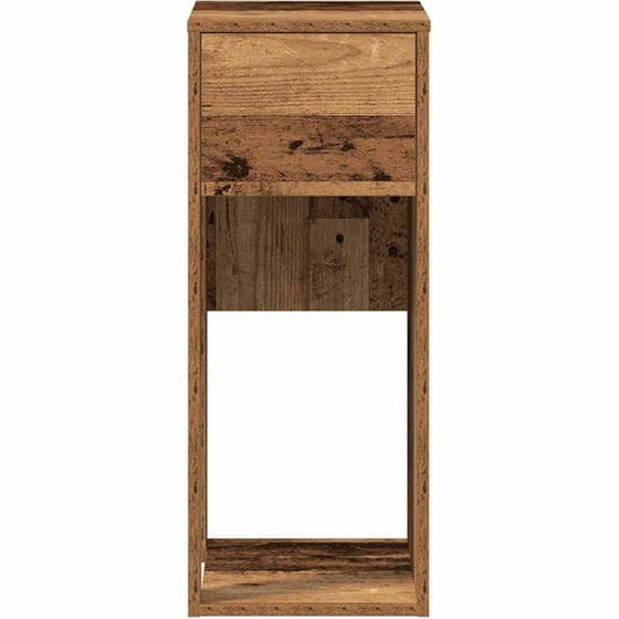 Βάση Πύργου Υπολογιστή VidaXL με Συρτάρι 30x44x74 cm - Όψη Παλαιού Ξύλου image 3
