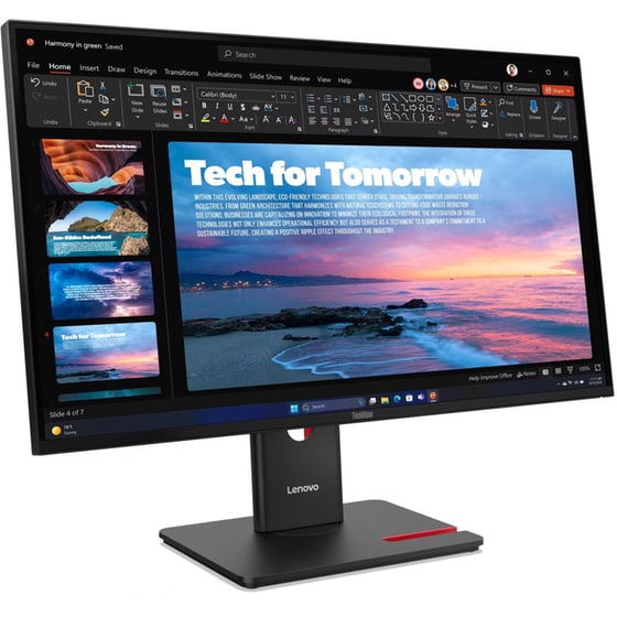 Lenovo Thinkvision T27qd-40 27" Quad HD IPS Flat 120Hz 6ms image 1