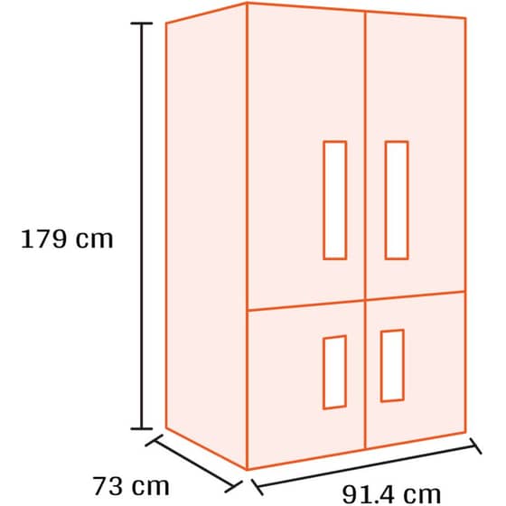 HISENSE RQ600P7SKE Multi Air Flow 615 Lt Μαύρο Ψυγείο Ντουλάπα image 29