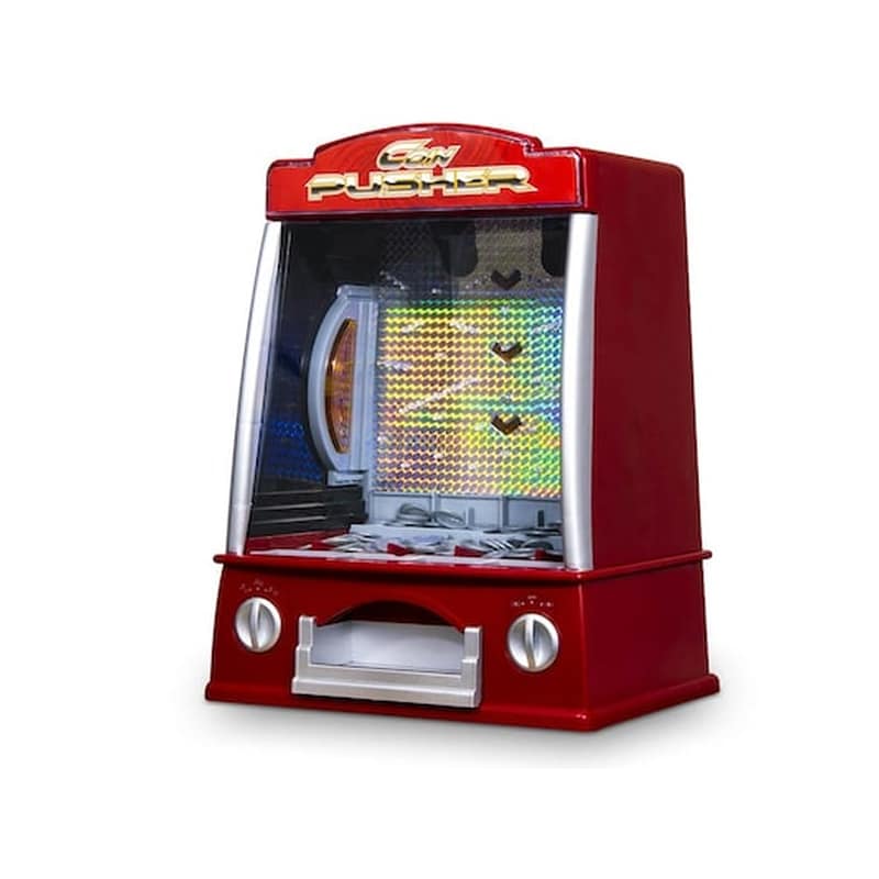 ARIA TRADE Παιδικό Τυχερό Παιχνίδι Coin Pusher Με Κέρματα, 26x19.8x34.5 Cm