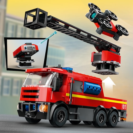 LEGO® City Fire Station with Fire Truck (60414) image 4