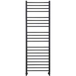THERMO BELLAVIA BEL15050-401 50 X 150 Silk Black Θερμαντική Πετσετοκρεμάστρα