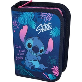 Κασετίνα Παραλληλόγραμμη Coolpack Clipper Disney Stitch Μπλε