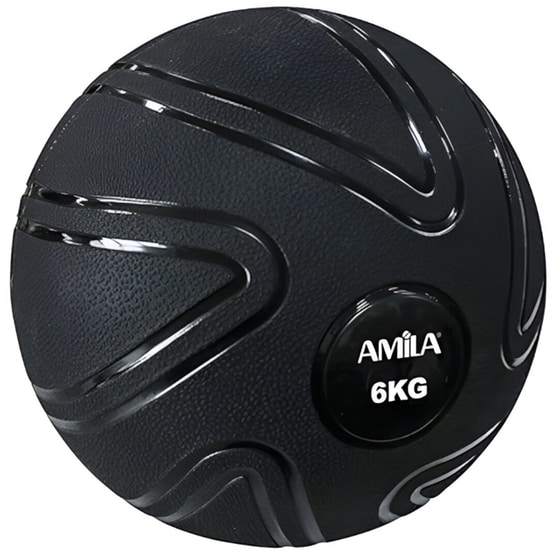 Μπάλα Medicine Amila Slam Ball 90805 PVC 6kg - Μαύρο image 0