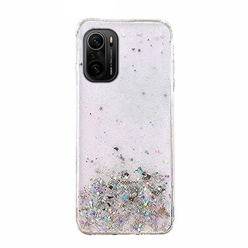 WOZINSKY Θήκη Xiaomi Poco F3/Mi 11i - Wozinsky Star Glitter Shining Cover - Clear