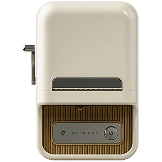 NIIMBOT B21 PRO Μονόχρωμος Εκτυπωτής Thermal Ετικετών με Bluetooth - Cream White image 1