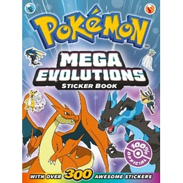 Pokémon Mega Evolutions Sticker Book