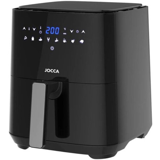 JOCCA J-2720 με Αποσπώμενο Κάδο 5 L 1450 W Μαύρο Φριτέζα Αέρος image 1