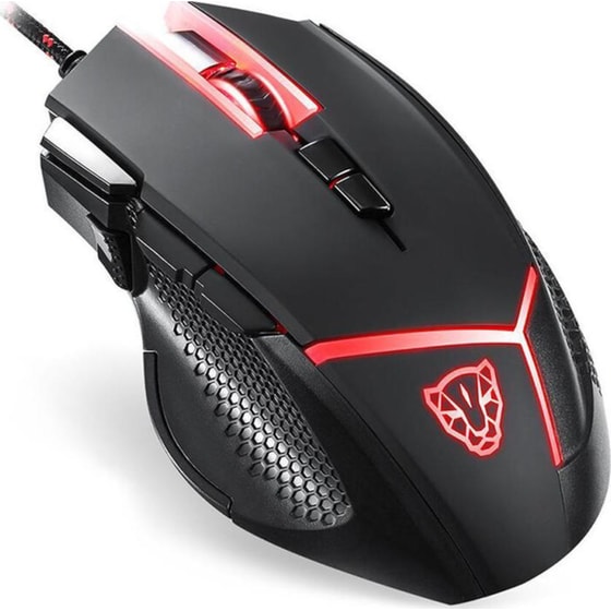 Motospeed V18 RGB Gaming Ενσύρματο Ποντίκι Μαύρο image 1