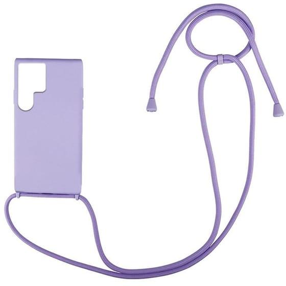 Θήκη Samsung Galaxy S22 Ultra - Sonique Carryhang Με Κορδόνι - Λιλά image 0