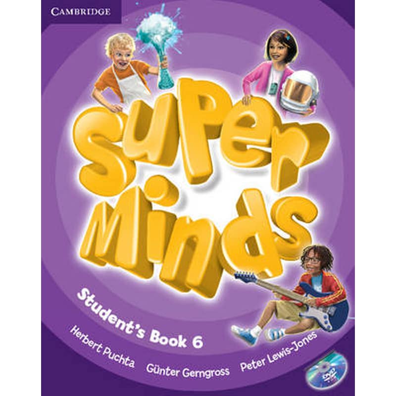 Super Minds Level 6 Students Book with DVD-ROM