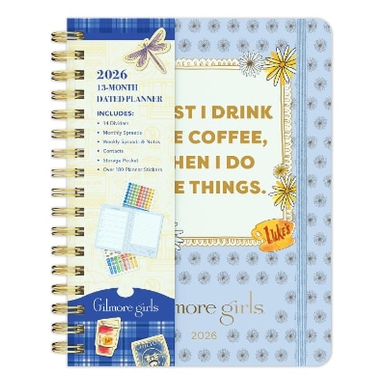 2026 Gilmore Girls 13-Month Weekly Planner image 0