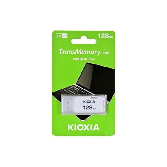 Kioxia U202 128GB USB 2.0 Stick Λευκό image 1