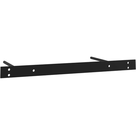 Ράφι Τοίχου VidaXL με Συρτάρι από MDF 80x25x8 cm - Μαύρο image 5