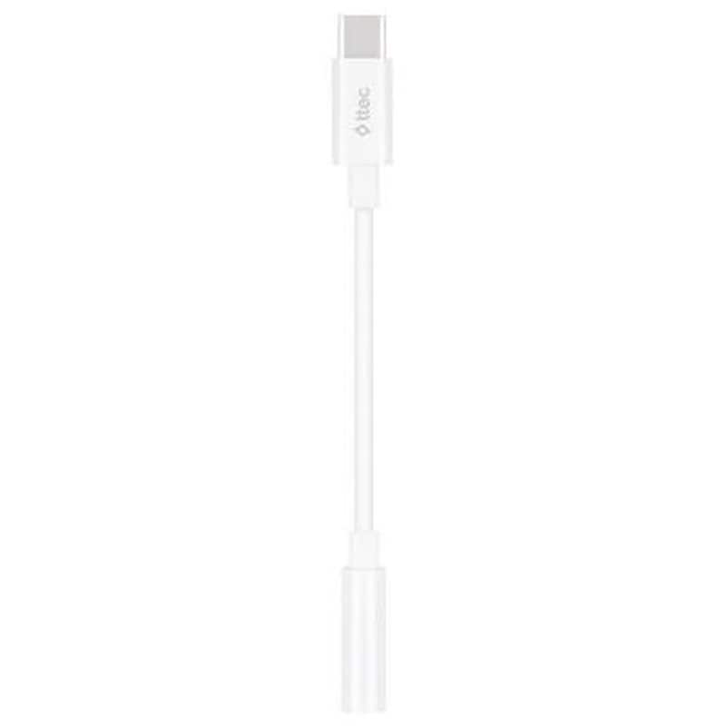 Αντάπτορας Ήχου TTEC USB-C to 3.5mm jack 0.11m - Λευκό