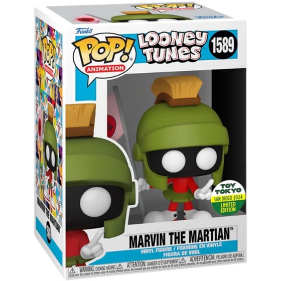 Funko Pop! Animation - Looney Tunes - Marvin the Martian #1589 image 0