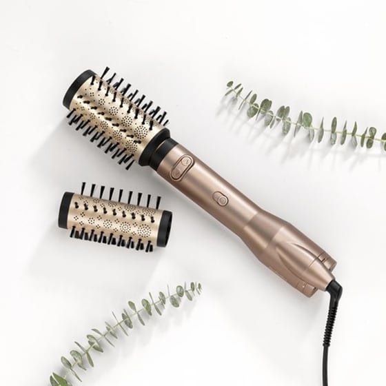 Ηλεκτρική Βούρτσα BABYLISS Volumised Blow-dry AS952E 650 W Χρυσό image 1