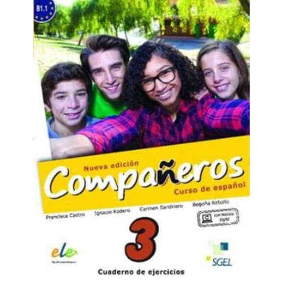 Companeros Nueva Edicion 3- Exercises Book with Internet Access image 0