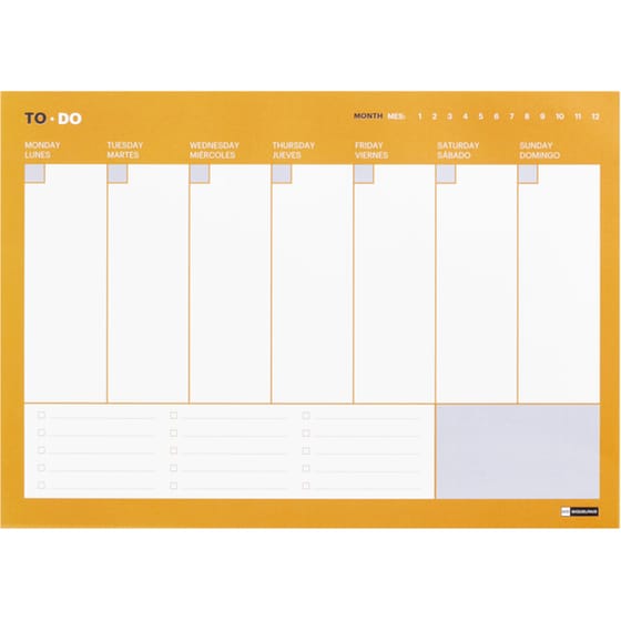 Οργανόγραμμα Miquelrius 2024 Εβδομαδιαίο Planer To Do A4 image 2