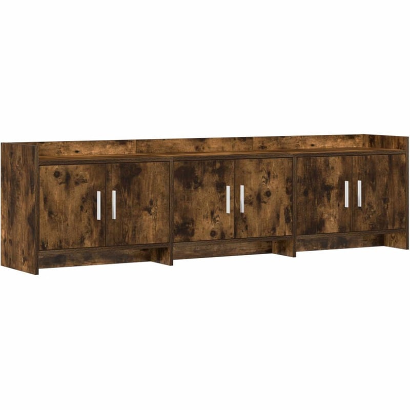 Έπιπλο Τηλεόρασης VidaXL 168 x 33 x 47 cm - Καπνιστή Δρυς