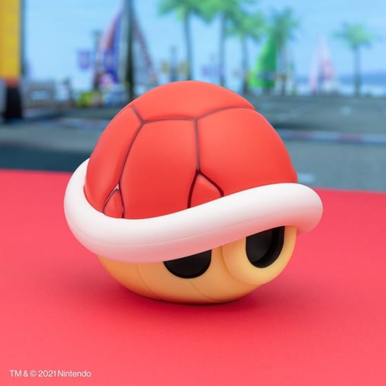 Φωτιστικό Paladone Mario Kart Red Shell Light με Ήχο image 2