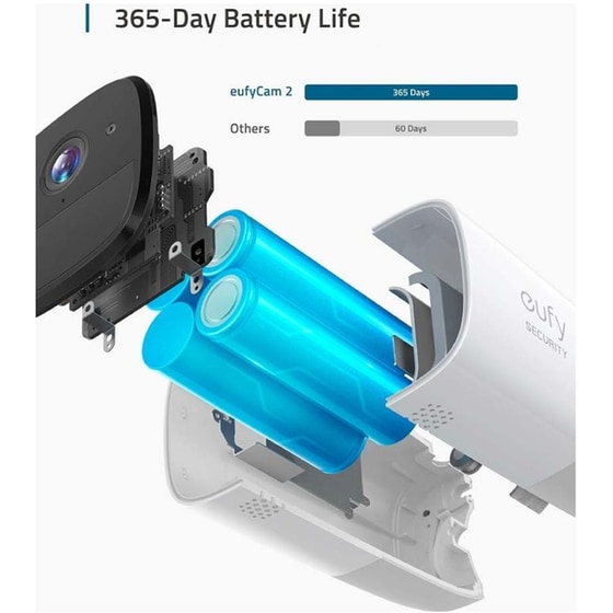 Ασύρματη IP Camera Anker Eufy Cam Pro Full HD Bullet / Box Base Kit image 3