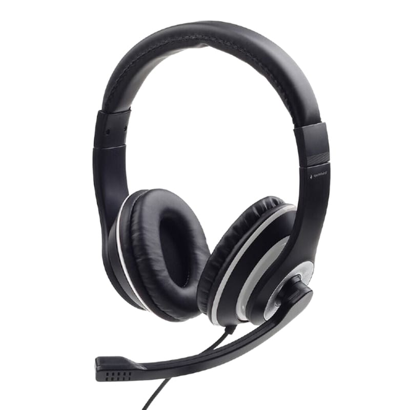 GEMBIRD Ακουστικά Headset Gembird MHS-03-BKWT με Μικρόφωνο - Μαύρο