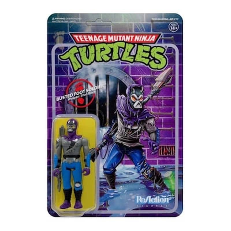 Φιγούρα Teenage Mutant Ninja Turtles: Reaction – Damaged Foot Soldier Action Figure (10cm)