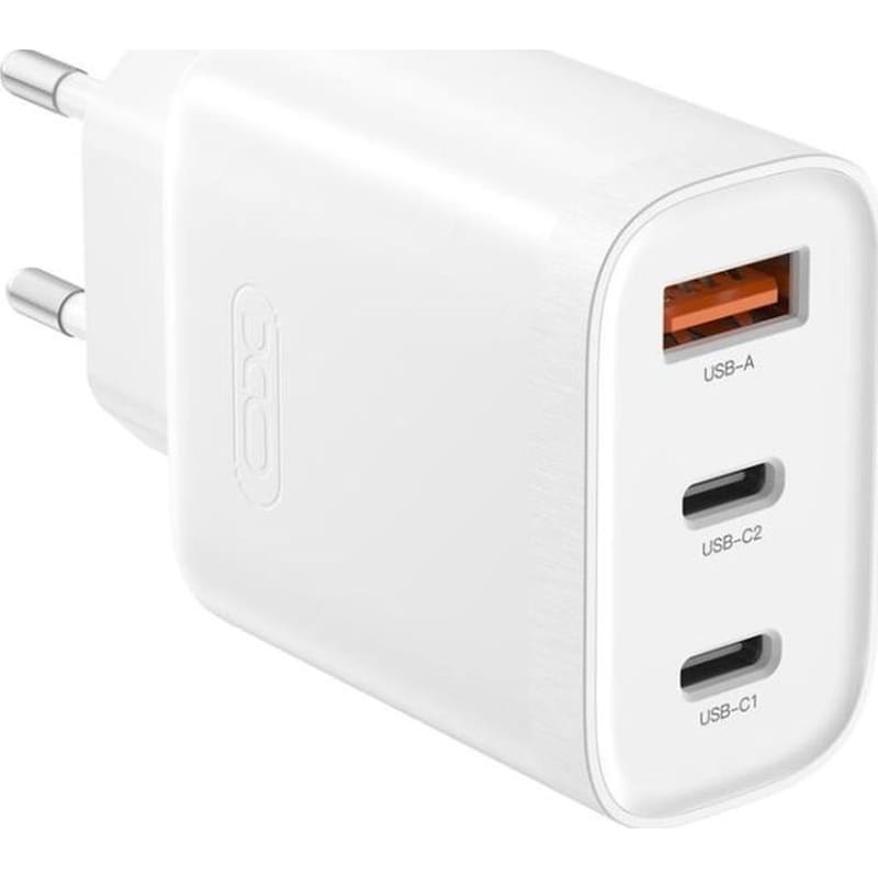 XO Xo L117 Φορτιστής 2 Θύρες PD45W και 1 Θύρα QC 3.0 18W