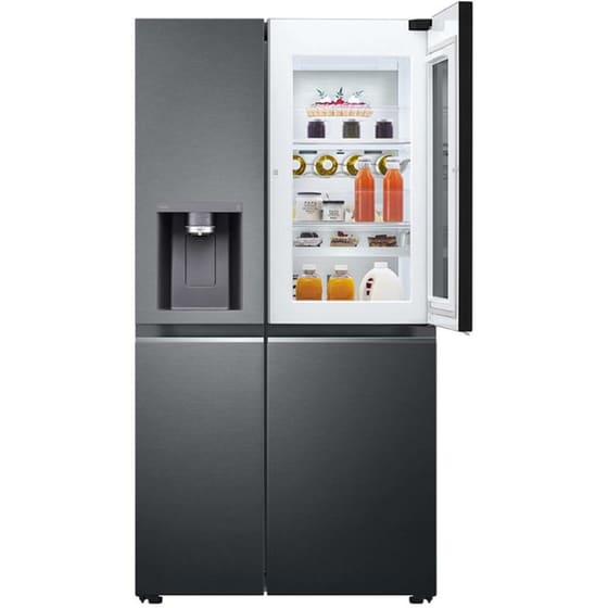 LG GSXV90MCDE Total No Frost InstaView Door-in-Door 635 Lt με DoorCooling+™ και Wifi Μαύρο Ψυγείο Ντουλάπα image 6