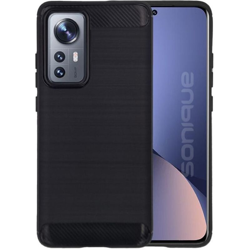 SONIQUE Θήκη Xiaomi Xiaomi 12X 5G - Sonique Carbon Brushed - Μαύρο