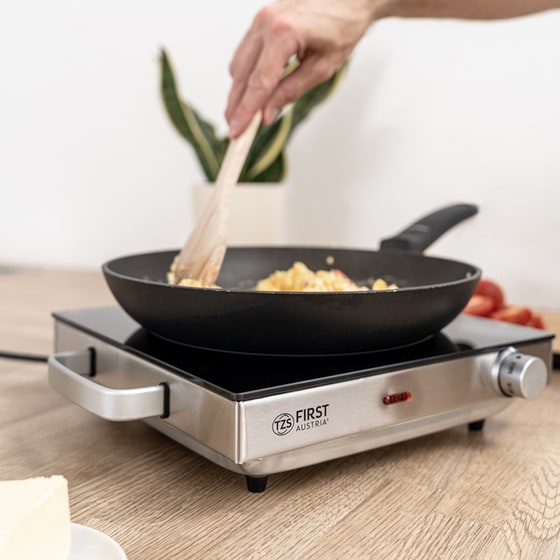 FIRST AUSTRIA FA-5097 2000 W Μαύρο Επιτραπέζια Εστία Κεραμική Μονή image 3