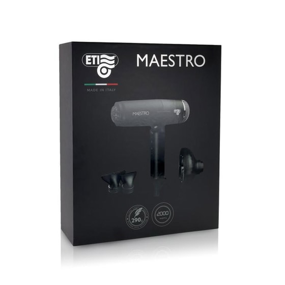ETI Maestro Silent Digital Cobalto Σεσουάρ Μαλλιών 2000 W Μπλε image 4