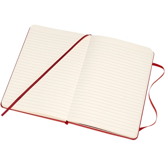 Σημειωματάριο Moleskine Ριγέ Medium Κόκκινο (1 Τεμάχιο) image 3