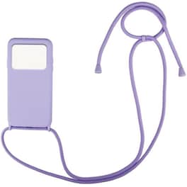 Θήκη Xiaomi Poco X4 Pro 5G - My Colors Carryhang Με Κορδόνι  - Λιλά