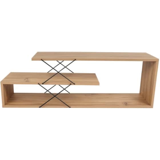 Έπιπλο Τηλεόρασης 24Mall Zano από Μοριοσανίδα 120x30x40 cm - Μπεζ image 0
